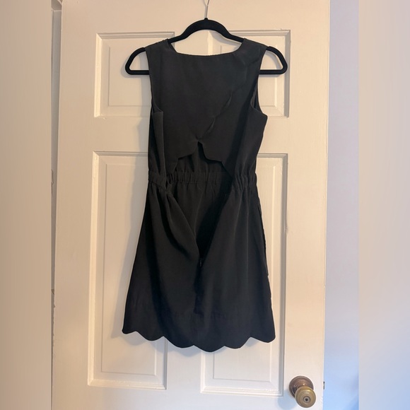 NWOT By Corpus Black Scalloped Sleeveless Mini dress with open back - small - Picture 6 of 11